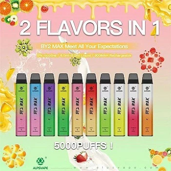 ویپ یکبار مصرف سیگار الکترونیکی ALPSVAPE BY2 MAX 5000